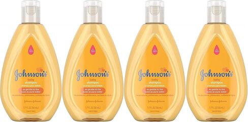 Johnson's Baby Shampoo, Travel Size, 1.7 Ounce (Pack of 4) in Saudi Arabia