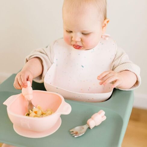 Loulou Lollipop Soft, Waterproof Silicone Feeding Bib for Babies and Toddlers in Saudi Arabia