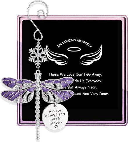 في ذكرى أحبائك هدايا اليعسوب للنساء سحر اليعسوب التذكاري، قطعة من قلبي تعيش في الجنة هدية اليعسوب التذكارية المفقودة هدية واحدة in Kuwait