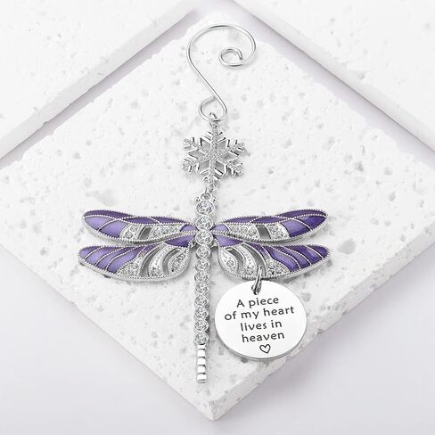 في ذكرى أحبائك هدايا اليعسوب للنساء سحر اليعسوب التذكاري، قطعة من قلبي تعيش في الجنة هدية اليعسوب التذكارية المفقودة هدية واحدة in Kuwait