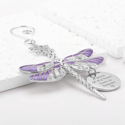 في ذكرى أحبائك هدايا اليعسوب للنساء سحر اليعسوب التذكاري، قطعة من قلبي تعيش في الجنة هدية اليعسوب التذكارية المفقودة هدية واحدة in Kuwait