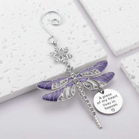 في ذكرى أحبائك هدايا اليعسوب للنساء سحر اليعسوب التذكاري، قطعة من قلبي تعيش في الجنة هدية اليعسوب التذكارية المفقودة هدية واحدة in Kuwait