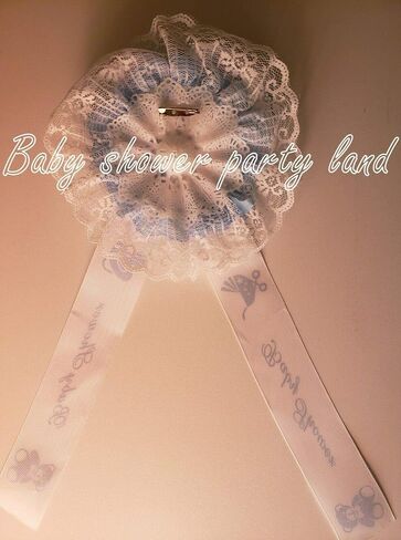 Baby Shower for Boy, Mom to Be It's a Boy Sash Monkey Safari Blue Ribbon Corsage Noah's in Kuwait