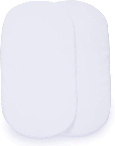 Delta Children Fitted Bassinet Sheet Set, 2-Pack – Compatible with The Following Bassinets: 27201, 27202, 27302 and 27303 in Saudi Arabia