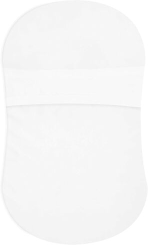 HALO BassiNest Fitted Sheet – 100% Cotton, Soft and Breathable Bassinet Sheet for Babies, 30" x 16" Pre-Shrunk Sheet, Pebble in Saudi Arabia