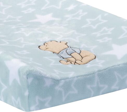 Bedtime Originals Disney Baby Starlight Pooh Blue/White Stars Changing Pad Cover in Saudi Arabia