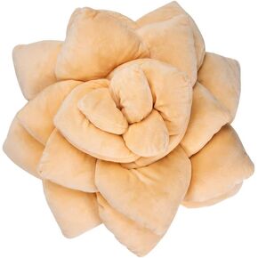 Green Philosophy Co. Plush Leaf Pillow - 3D Accent Succulent Leaf Throw Pillow for Couch Sofa Living Room Home Decor for Plant Lovers, Garden Lovers, Green Thumb Family & Friends in Kuwait