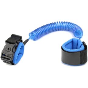 Anti Lost Wrist Link, 1.5M/2M/2.5M Toddler Leash with Lock Buckle & Rotating Connector & Adjustable Bracelet, Anti Lost Wrist Strap for Toddlers, Babies, Kids, Children, Boys, Girls, and Adults