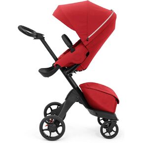 Stokke Xplory X, Cool Teal - Luxury Stroller - Adjustable for Both Baby & Parents’ Comfort - Padding & Harness for Added Safety - Folds in One Step