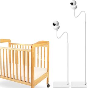 iTODOS Baby Monitor Floor Stand Holder for Babysense Video Baby Monitor V43/ HDS2/ V24R,Keep Baby Away from Touching,Strong and Heavy Metal Materials,More Safety in Kuwait
