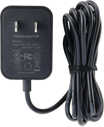 Power Cord for VTech VM901 VM919HD VM919-2HD VM819 VM819-2 PU Baby Monitor Handheld Screen Parent Unit (Not for Cam) Replacement 5V Charger UL Aadpter with 5ft Cable - LEFXMOPHY in Saudi Arabia