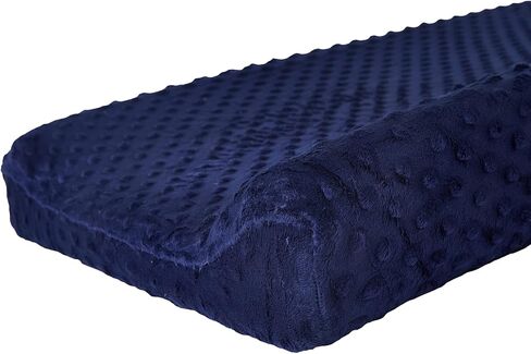 Changing Pad Cover Super Soft Dots Skin-Friendly | Breathable Wipeable Changing Table Sheets for Baby Boy and Baby Girl （Black） in Saudi Arabia