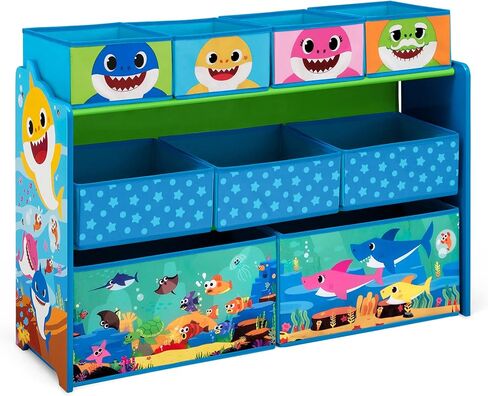 Delta Children PAW Patrol Deluxe 9 Bin Design and Store Toy Organizer, Greenguard Gold Certified in Saudi Arabia