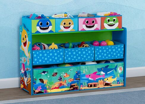 Delta Children PAW Patrol Deluxe 9 Bin Design and Store Toy Organizer, Greenguard Gold Certified in Saudi Arabia