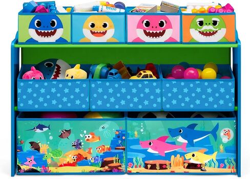 Delta Children PAW Patrol Deluxe 9 Bin Design and Store Toy Organizer, Greenguard Gold Certified in Saudi Arabia