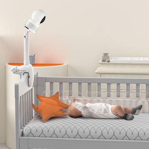 Clip Mount for VTech VM5463/RM5764HD/ RM5764-2HD/ RM5864HD /RM5864-2HD /RM7764HD/ RM7764-2HD/BM3800/BM4700/ BM5600/ BM5700 Baby Monitor Camera Without Tools or Wall Damage in Saudi Arabia
