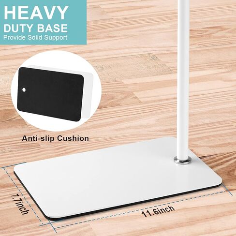 iTODOS Baby Monitor Floor Stand Holder for Babysense Video Baby Monitor V43/ HDS2/ V24R,Keep Baby Away from Touching,Strong and Heavy Metal Materials,More Safety in Saudi Arabia