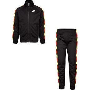 Nike Kids Boys Logo Taping Jacket and Pants Two-Piece Track Set (Little Kids)