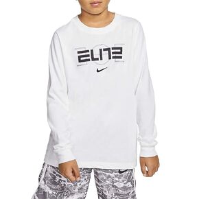 تي شيرت كرة السلة DFC Elite بأكمام طويلة من Nike Big Boys in Saudi Arabia