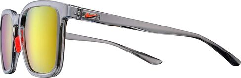 Nike EV1195-080 Circuit Sunglasses Wolf Grey Frame Color, Orange Mirror Lens Tint in Kuwait