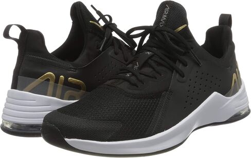 حذاء رياضي نسائي Air Max Bella Tr 3 من Nike, أسود وذهبي معدني مسطح - أبيض in Kuwait