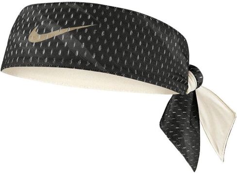 ربطة رأس مطبوعة بتقنية Dri-fit للرجال من Nike أسود | أبيض in Saudi Arabia