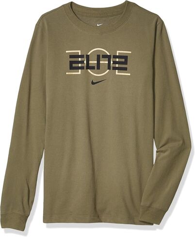 تي شيرت كرة السلة DFC Elite بأكمام طويلة من Nike Big Boys in Kuwait