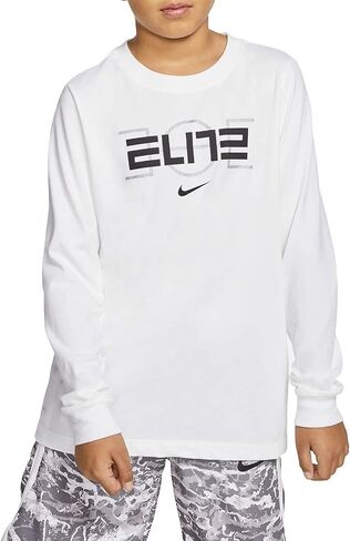 Nike Big Boys' DFC Elite Basketball Long Sleeve Tee in Saudi Arabia