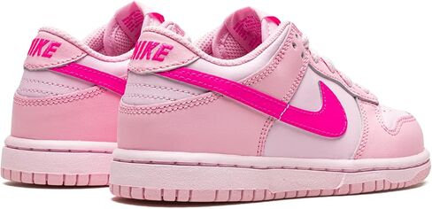Nike Preschool Dunk Low DH9756 600 Triple Pink - Size 1Y in Saudi Arabia