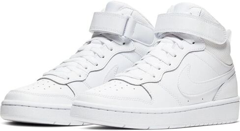 Nike Youth Court Borough Mid 2 (GS) CD7782 100 - مقاس 6 سنوات in Kuwait