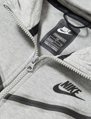 Nike Sportswear Tech Full Zip Fleece (Little Kids/Big Kids) in Kuwait