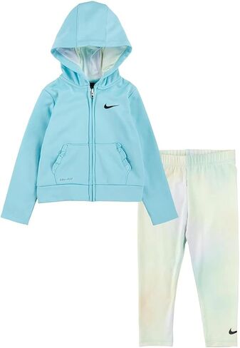 Nike Toddler Girls Therma-FIT Full-Zip Hoodie and Leggings 2 Piece Set in Saudi Arabia