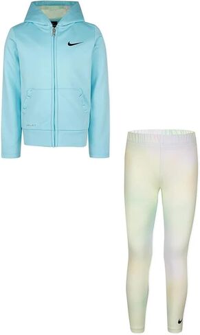 Nike Toddler Girls Therma-FIT Full-Zip Hoodie and Leggings 2 Piece Set in Saudi Arabia
