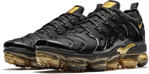 Nike Mens Air Vapormax Plus CW7299 001 Black/Gold - Size 9.5 in Kuwait