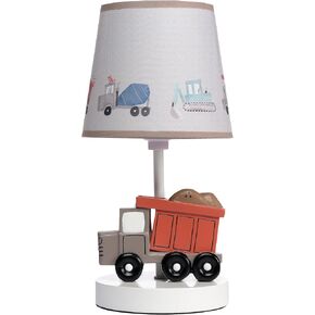 Bedtime Originals Construction Zone Truck Nursery Lamp with Shade & Bulb in Kuwait