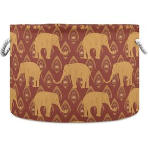 visesunny American Wild West Desert Cowboy Print Laundry Baskets Fabric Storage Bin Storage Box Collapsible Storage Basket Toy Clothes Shelves Basket for Bathroom,Bedroom,Nursery,Closet,Office in Kuwait