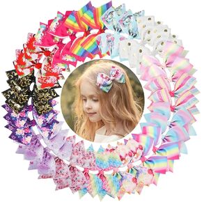 24 قطعة من مشابك شعر للفتيات الصغار بأطراف قوس قزح ومشابك شعر على شكل قوس قزح ومشابك شعر من التمساح وإكسسوارات شعر للفتيات الصغيرات والأطفال والأطفال (متعدد الألوان- 12 زوجًا) in Kuwait