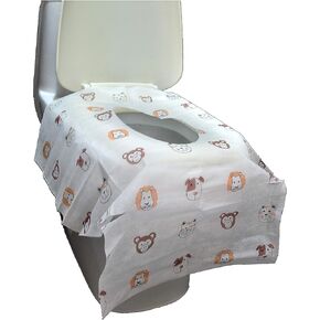 Disposable Toilet Seat Covers - Extra Large Size Perfect for Toddlers Potty Training and Great for Travel Both Kids and Adults (20) in Saudi Arabia