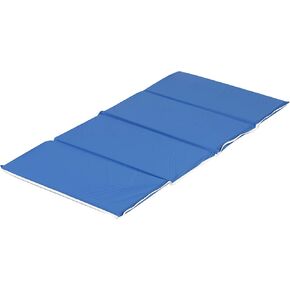 Children's Factory 1" Tough Duty Folding Blue Rest Mat, Classroom Nap Mats for Preschools & Daycares, Foam Napping Floor Mat for Kids & Toddlers (CF400-002) in Kuwait