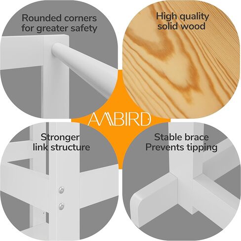 مقعد خطوة للأطفال من AMBIRD، 3 مقاعد مطبخ بارتفاع قابل للتعديل للأطفال من عمر 18 إلى 48 شهرًا، مقعد مطبخ خشبي للأطفال الصغار مع حاجز وحصيرة غير قابلة للانزلاق للمطبخ وحوض الحمام (رمادي) in Kuwait