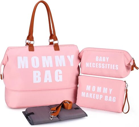 Upgrade Large Capacity Mommy Bag for Hospital, Labor and Delivery, Baby Diaper Bag, Maternity Tote Bag with Travel Organizers in Kuwait