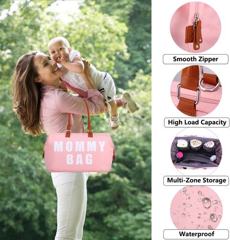 ترقية حقيبة الأم ذات السعة الكبيرة للمستشفى والعمل والولادة، وحقيبة حفاضات الأطفال، وحقيبة حمل الأمومة مع منظمات السفر in Kuwait