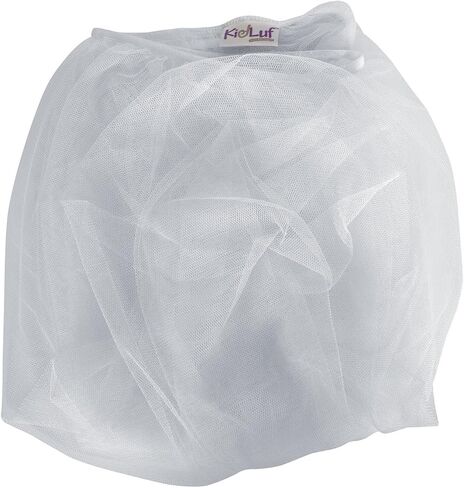 KIDLUF Mosquito and Bug Net for Baby Strollers, Bassinets, Cradles and Car Seats – Insect Net Safe Mesh White Buggy Cover for Pushchairs, Prams, and Carrycots in Saudi Arabia