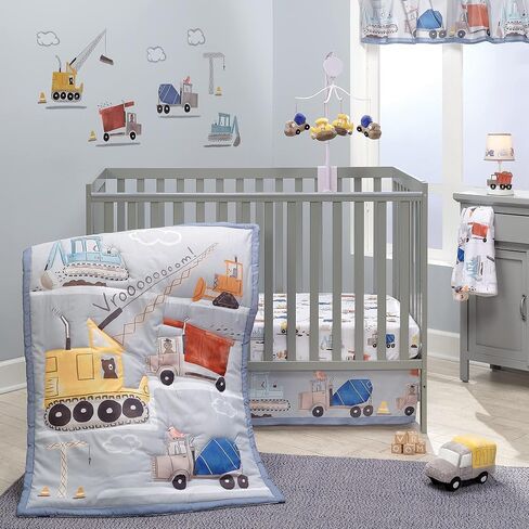 Bedtime Originals Construction Zone Truck Nursery Lamp with Shade & Bulb in Saudi Arabia