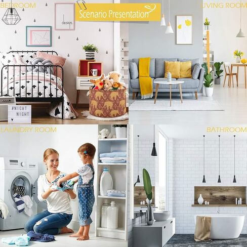 سلة تخزين visesunny باللون الأصفر الليموني مع أوراق الشجر الزرقاء، سلة قماش من القماش لتخزين الألعاب، صندوق تخزين، سلة غسيل لغرف الأطفال، غرفة اللعب، الأرفف، سلة الألعاب، سلة الهدايا in Kuwait