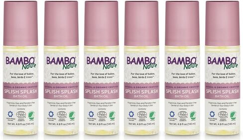 Bambo Nature Splish Splash Bath Oil, 4.9 fl oz Bottle, 1 Count in Saudi Arabia