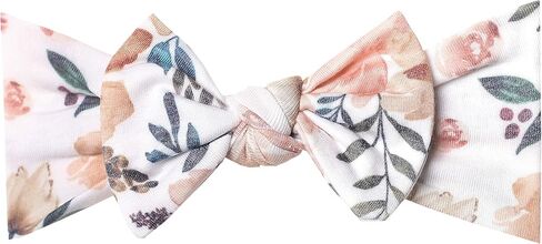 Copper Pearl Baby Bows: Stylish Headbands for Baby Girls, Premium Soft and Stretchy Baby Headbands, Perfect for Newborns, Trendy Designs - Ace in Saudi Arabia