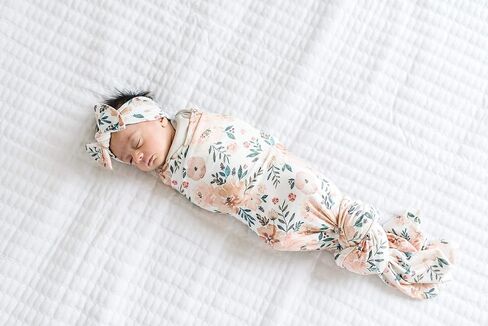 Copper Pearl Baby Bows: Stylish Headbands for Baby Girls, Premium Soft and Stretchy Baby Headbands, Perfect for Newborns, Trendy Designs - Ace in Saudi Arabia