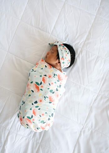 Copper Pearl Baby Bows: Stylish Headbands for Baby Girls, Premium Soft and Stretchy Baby Headbands, Perfect for Newborns, Trendy Designs - Ace in Saudi Arabia