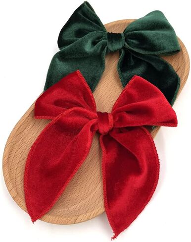Sugarmelon Pack of 24 Large Linen Hair Clips for Girls Women - 24 PCS Hair Accessories for All Ages (Linen, One Size Fits All, Handmade, Various Occasions, Hair Clip, Hair Securing, Decorative) in Saudi Arabia